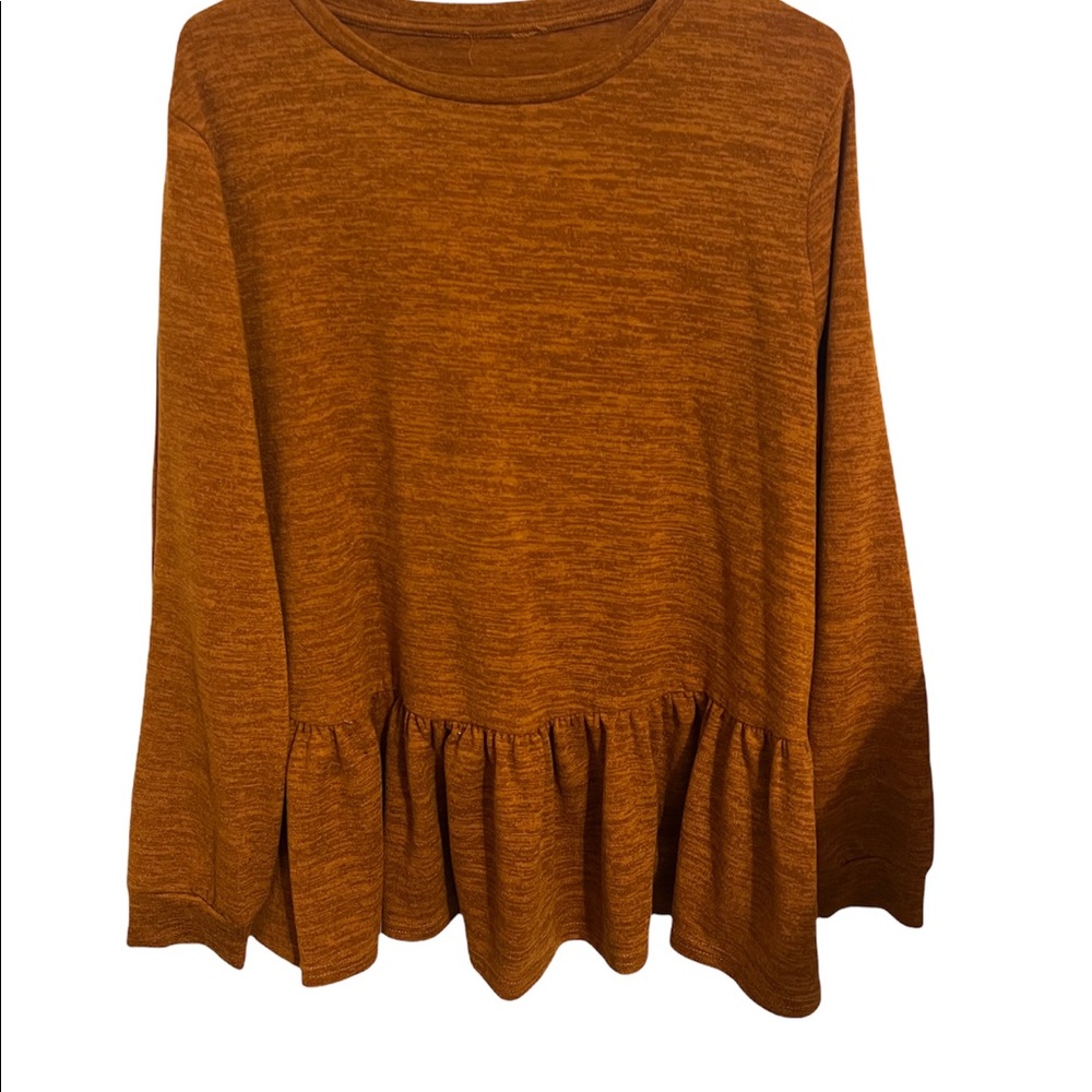 Peplum LongSleeve Blouse